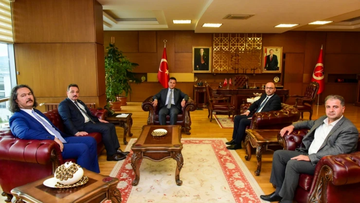 TİMBİR Heyetinden Rektöre Ziyaret