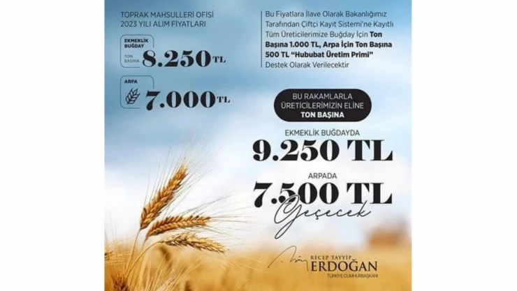 TMO 17 Temmuz'da alıma başlayacak