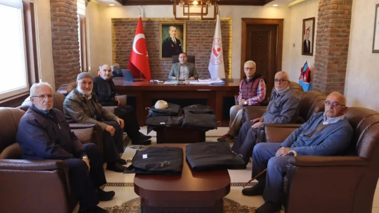 Tören Kıyafetleri Gazilere Teslim Edildi