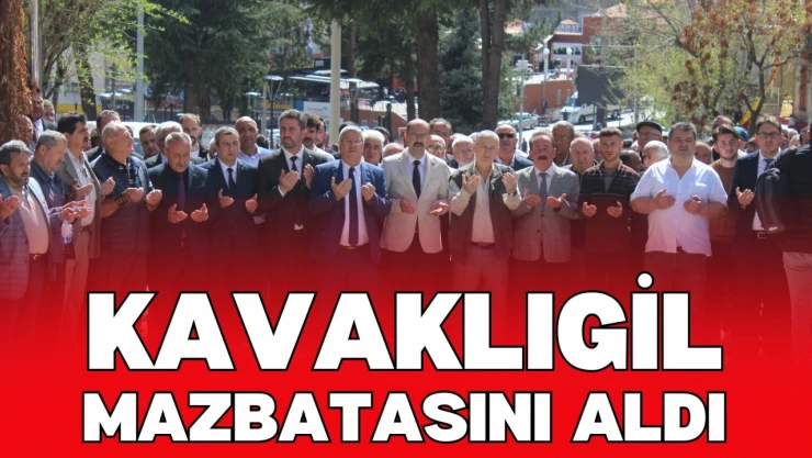 Tosya Belediye Başkanı Kavaklıgil, Mazbatasını Aldı