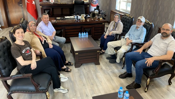 Tosya Belediye Başkanı Volkan Kavaklıgil'e Anlamlı Ziyaret