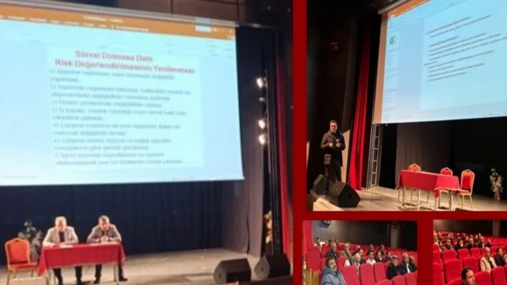 Tosya'da Oto Sanayi Ustalarına İSG Eğitimi Verildi