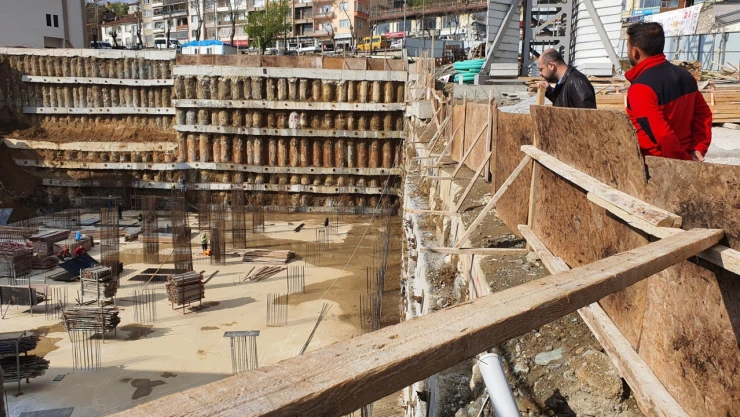 Tosya'da Otopark Çalışmaları Sürüyor