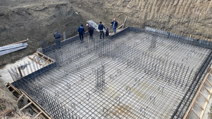 Tosya'da Yeni Su Deposu Çalışmaları Sürüyor