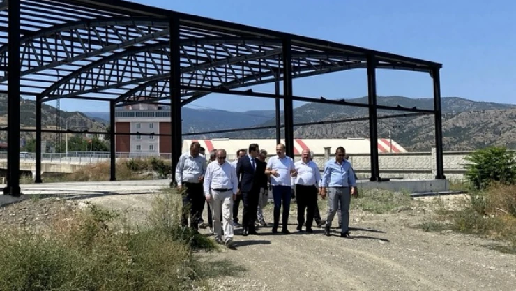 Tosya'daki Dev Projelere MHP'den Yerinde Ziyaret