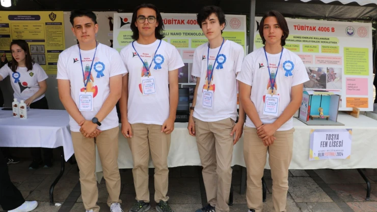 Tosya Fen Lisesi Öğrencilerinden Engelleri Aşan Oyun