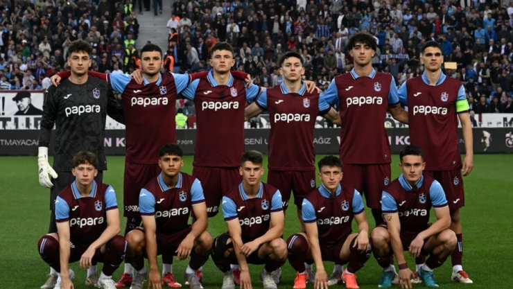 Trabzonspor UEFA Gençlik Ligi'nde Yarı Finale Yükseldi