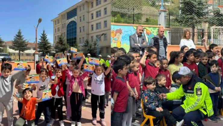 Trafik Haftası'nda Miniklere Eğitim Verildi