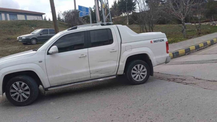 Trafik Kazalarında 2 Kişi Yaralandı