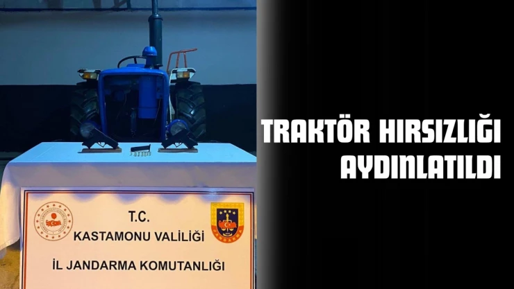 Traktör Hırsızlığı Aydınlatıldı