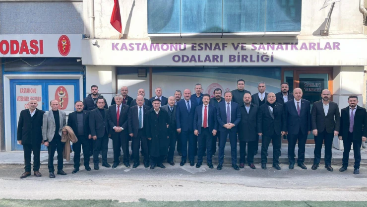 TŞOF'dan KESOB'a Başsağlığı Ziyareti