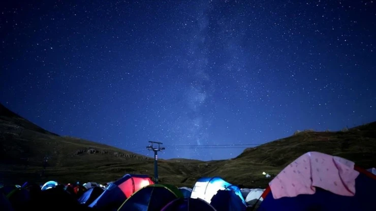 TÜBİTAK Gökyüzü Gözlem Etkinliği Erzurum'da Başlıyor