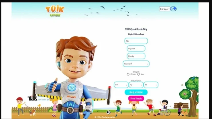 'TÜİK Çocuk' Portalı Güncellendi