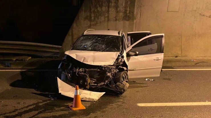 Tünelde Meydana Gelen Kazada 4 Kişi Yaralandı