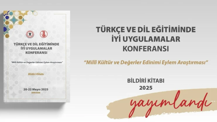 Türkçe Konferansı'nın Bildiri Kitabı Yayımlandı