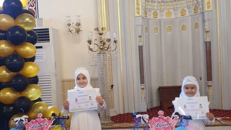 Türkeli'de Minik Hafızlara Hatim Programı