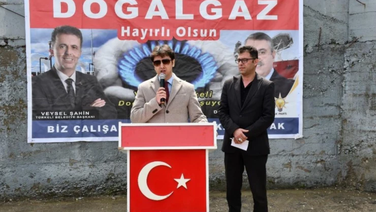 Türkeli'nde Doğalgaz İçin İlk Kazma Vuruldu