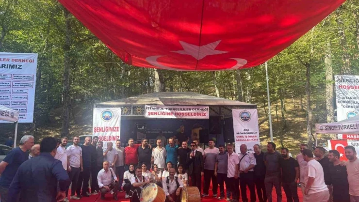 Türkelililer Şenlikte Buluştu