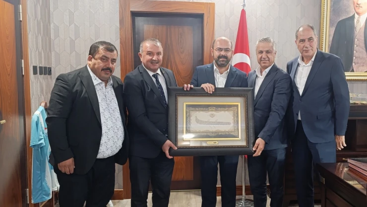 Türkiye Ağaç İşleri Federasyonu'ndan Başkan Kavaklıgil'e Ziyaret