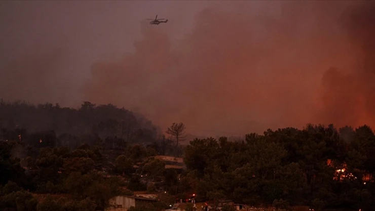 Türkiye Alevlerle Mücadelede: Birçok İlde Yangınlar Kontrol Altında