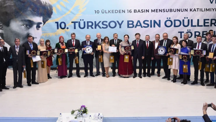 TÜRKSOY Basın Ödülleri sahiplerini buldu