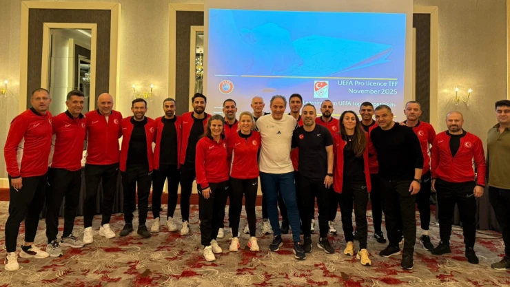 UEFA Pro Lisans Kursu 4. Modül Eğitimi Tamamlandı