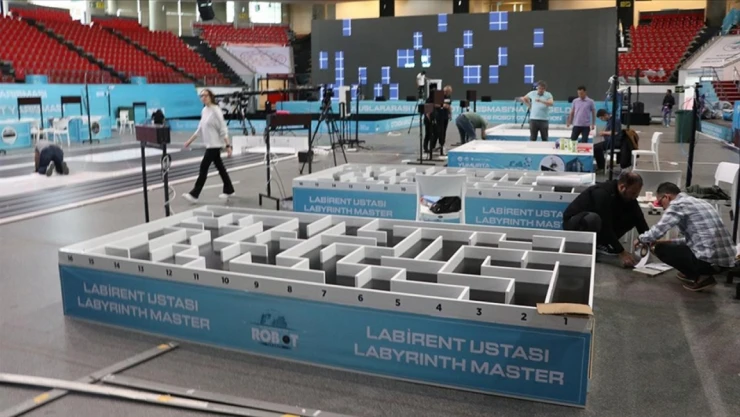 Uluslararası MEB Robot Yarışması'nda Hazırlıklar Tamamlandı