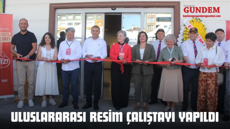 Uluslararası Resim Çalıştayı Yapıldı