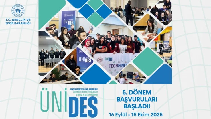 ÜNİDES Başvuruları Devam Ediyor