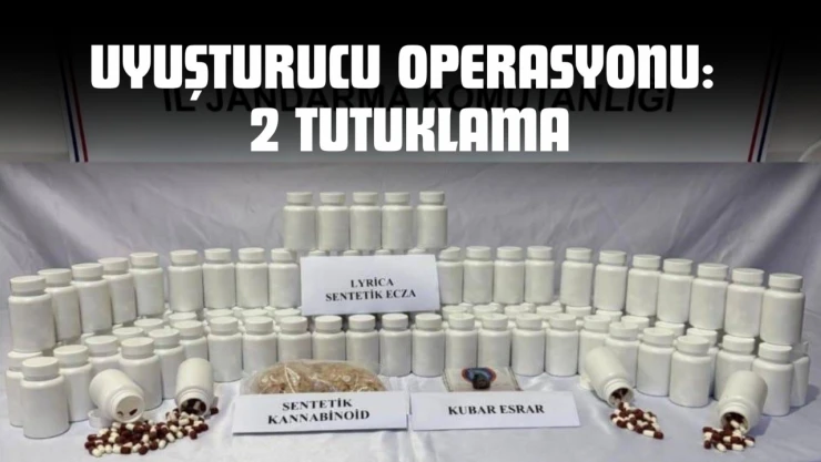 Uyuşturucu Operasyonu: 2 Tutuklama