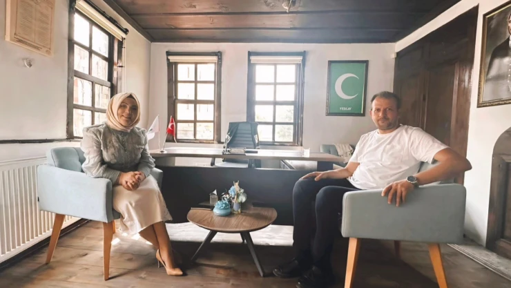 Vakıflar Bölge Müdürü Halil Alper'den Yeşilay Kastamonu Şubesine Ziyaret