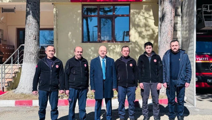 Vali Dallı'dan Taşköprü İtfaiyesine Ziyaret