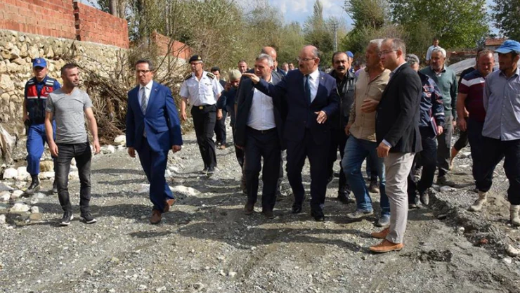 Vali Karadeniz'den köylerde inceleme