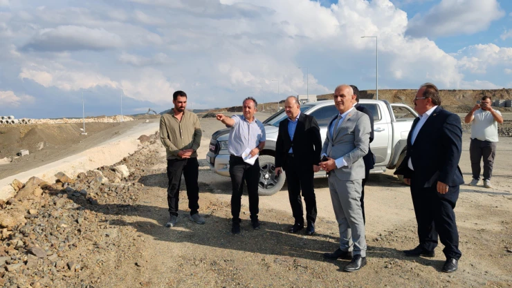 Vali Meftun Dallı'dan Organize Tarım Bölgesinde İnceleme