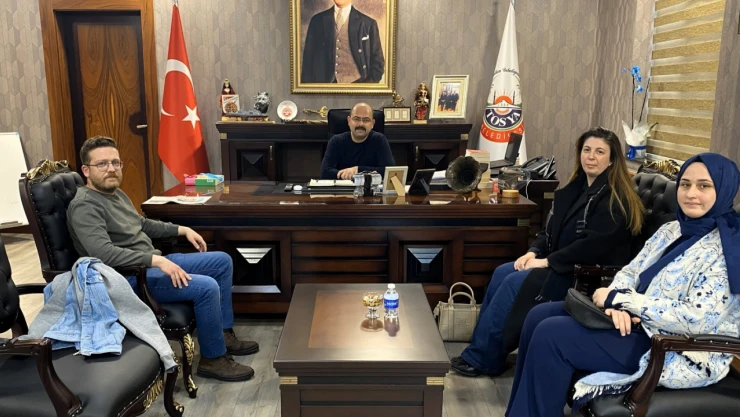 Vatandaşlardan Tosya Belediyesi'ne Ziyaret