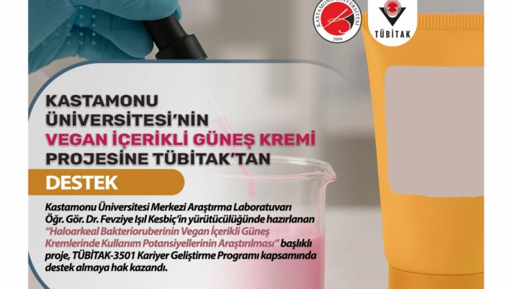 Vegan İçerikli Güneş Kremi Projesine TÜBİTAK'tan Destek