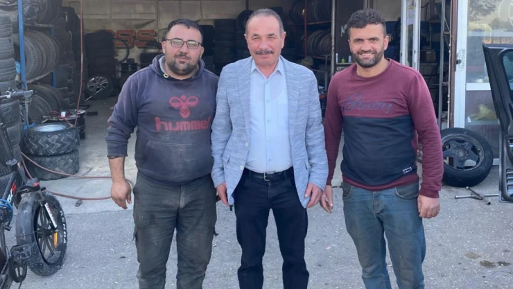 Veli Acar Ziyaretlerini Sürdürüyor