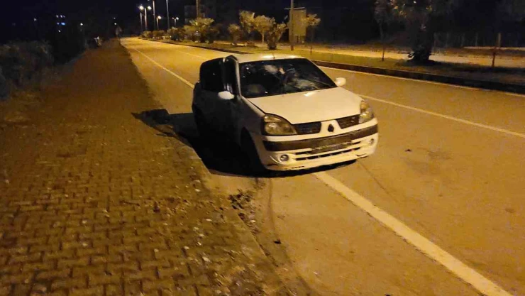 Otomobil Ağaca Çarptı