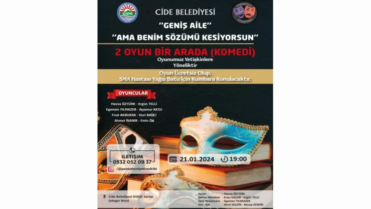 Yağız Batu İçin Sahne Alacaklar