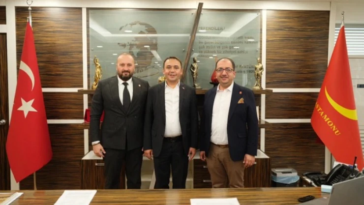 Yalova İl Başkanı Doğancı, Kastamonu Belediye Başkanı Baltacı'yı Ziyaret Etti