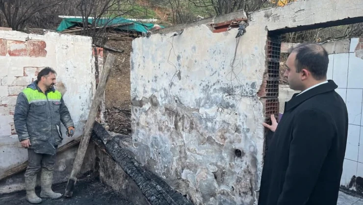 Yanan Otelde Tadilat Başladı