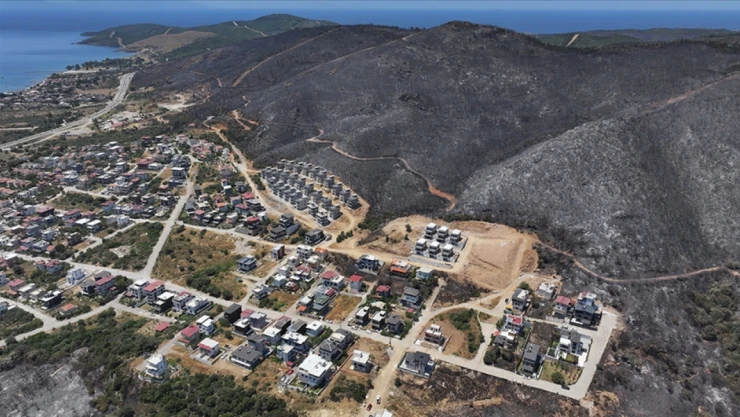 Yangından Etkilenen İlçeler 'Afet Bölgesi' İlan Edildi