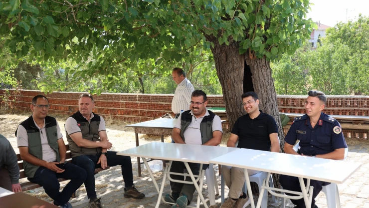 Yangınzedeleri Dinlediler