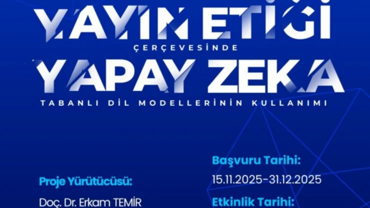Yapay Zekâ Tabanlı Dil Modellerinin Kullanımı Eğitimi Verilecek