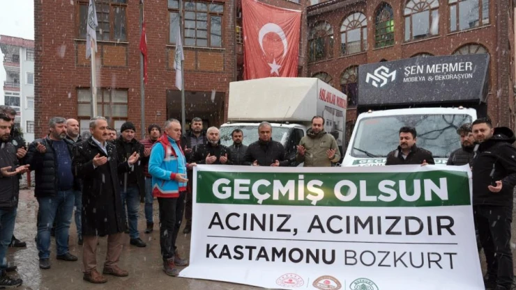 YAŞADIKLARI FELAKETLER FARKLI, ACILARI ORTAK Bozkurt yardım için seferber oldu