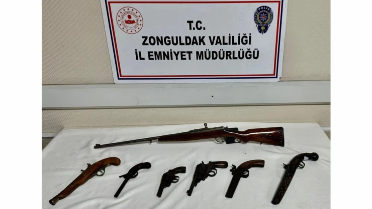 Yasadışı silah ticaretine baskın