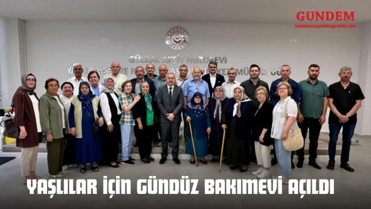 Yaşlılar İçin Gündüz Bakımevi Açıldı