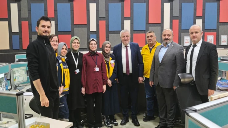 Yavuzyılmaz'dan Komuta Kontrol Merkezi'ne Ziyaret