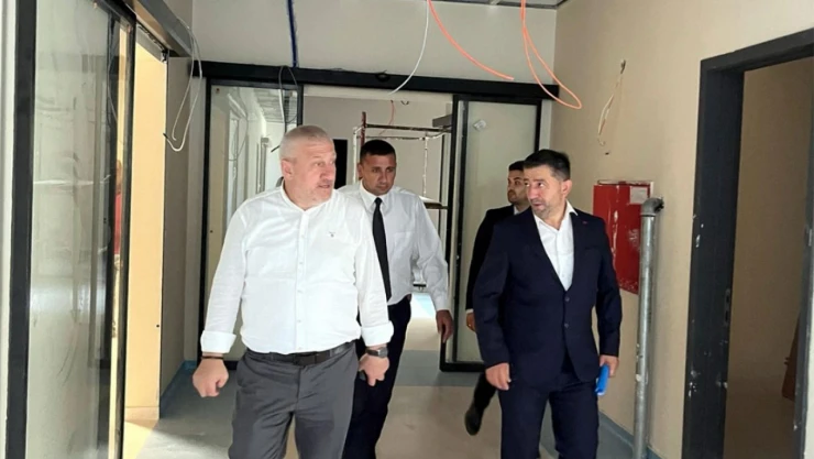 Yeni TSM-ASM Binasının İnşaatını İncelediler