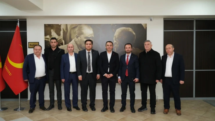 Yeniden Refah Partisi'nden Belediye Başkanı Hasan Baltacı'ya Ziyaret